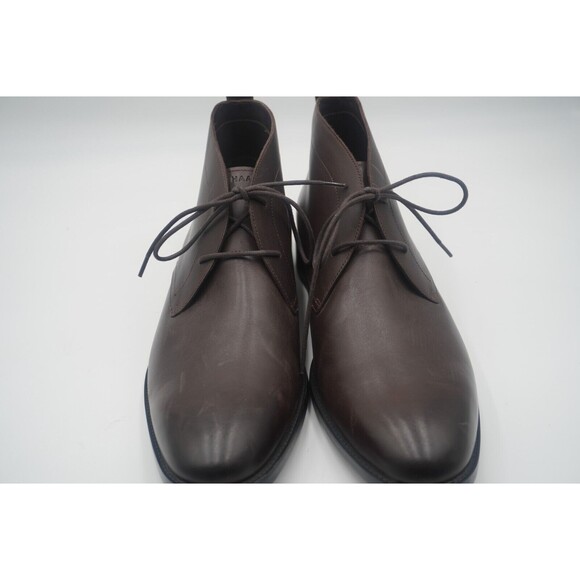 Cole Haan Men Hawthorne Chukka Brown Boot, Water Resistant, Slip-On Size 11.5 M. - Picture 1 of 10